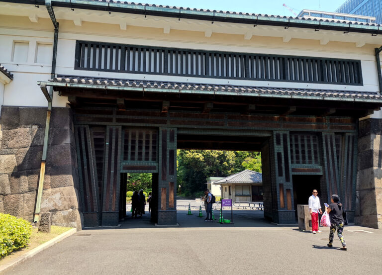 Entrée des jardins impériaux